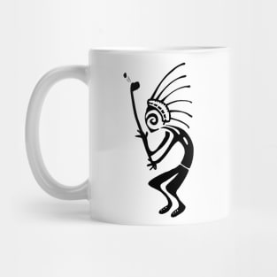 Kokopelli golf black Mug